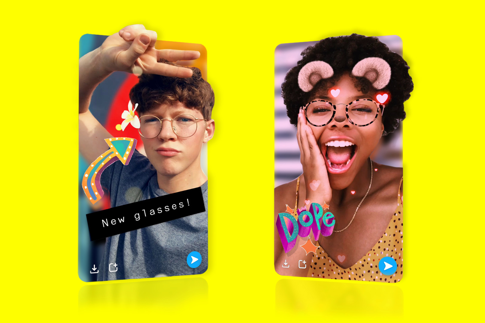  Swafoto 3D baru Snapchat dapat dilihat dari berbagai sudut