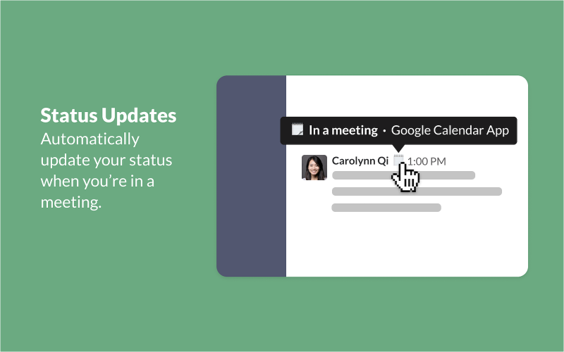 Status kendur sekarang dapat disinkronkan dengan Kalender Google 1