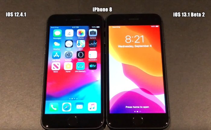 iOS 13.1 beta 2 vs iOS 12.4.1