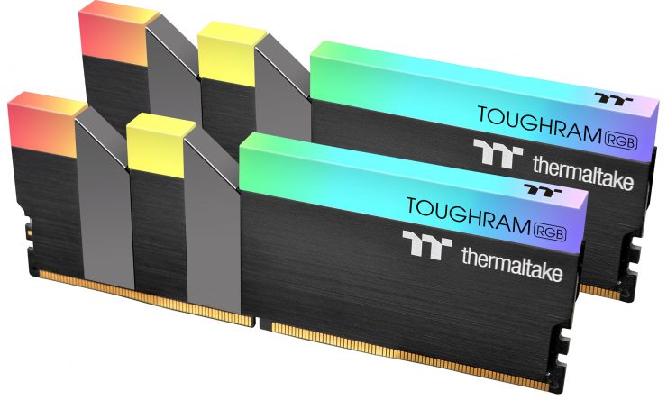 Thermaltake Meluncurkan Memori DDR4 Toughram RGB @ 3600/3200/3000 MHz