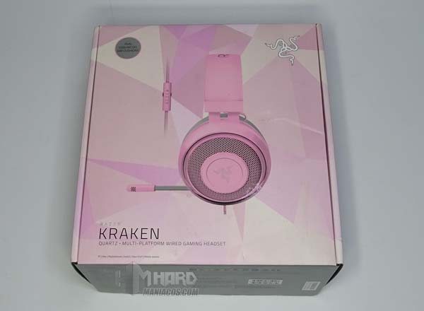 Lihat headset Razer Kraken Quartz Edition, headset gaming yang imut