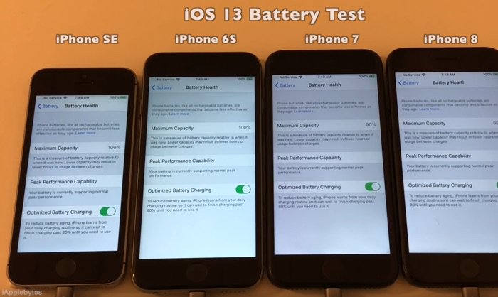 iOS 13 Battery Life