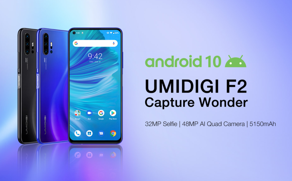 Umidigi F2 siap dirilis: kamera quadruple, baterai Android 10 dan 5150mAh 2