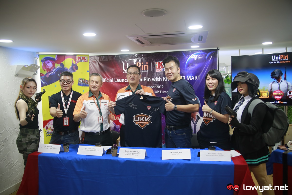 UniPin Resmi Tiba Di Malaysia; Bermitra Dengan KK Supermart