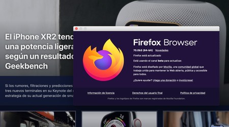 Firefox 70 macOS