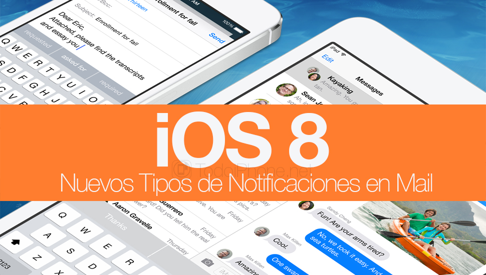 Versi Mail iOS 8 memiliki jenis notifikasi email baru 2