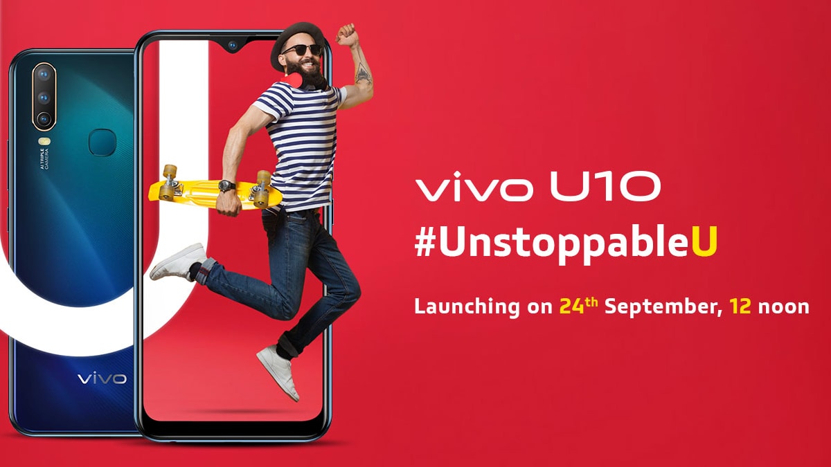 Vivo U10 Key Specifications, Features Revealed Ahead of Tuesday