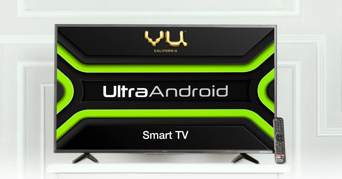 Vu UltraAndroid TV range launched in India, available on Amazon from September 28th