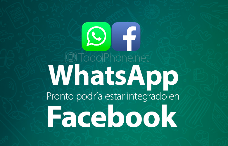يمكن دمج WhatsApp على الفور Facebook 2