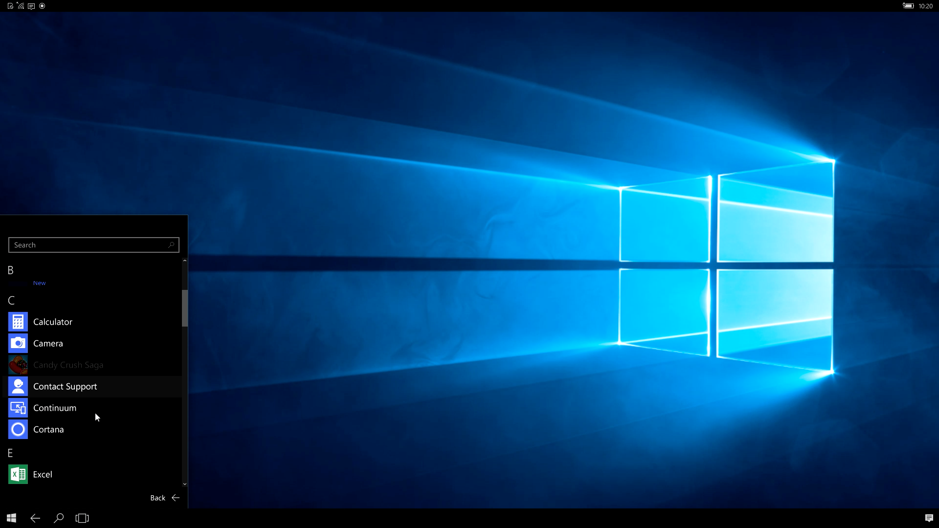 Windows 10 melewati ambang kunci sebagai Windows 7 dwindle