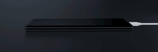 Animasi baterai Xiaomi Mi MIX Alpha