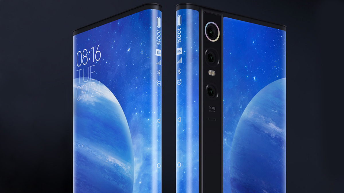 Ra mắt điện thoại ý tưởng Xiaomi Mi MIX Alpha 5G với màn hình cong 4D 1