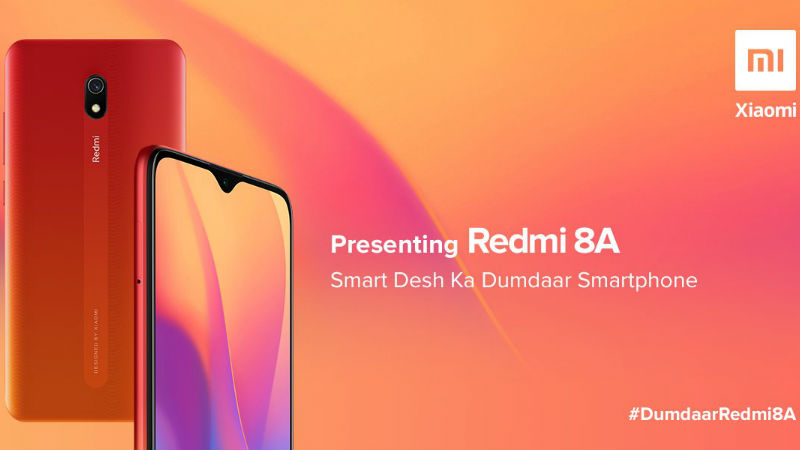 Xiaomi Redmi 8A Dengan Baterai 5000mAh, Layar HD + 6,2 inci Diluncurkan di India: Harga, Spesifikasi