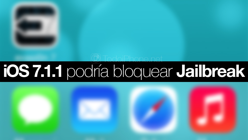 iOS 7.1.1 bloque de jailbreak