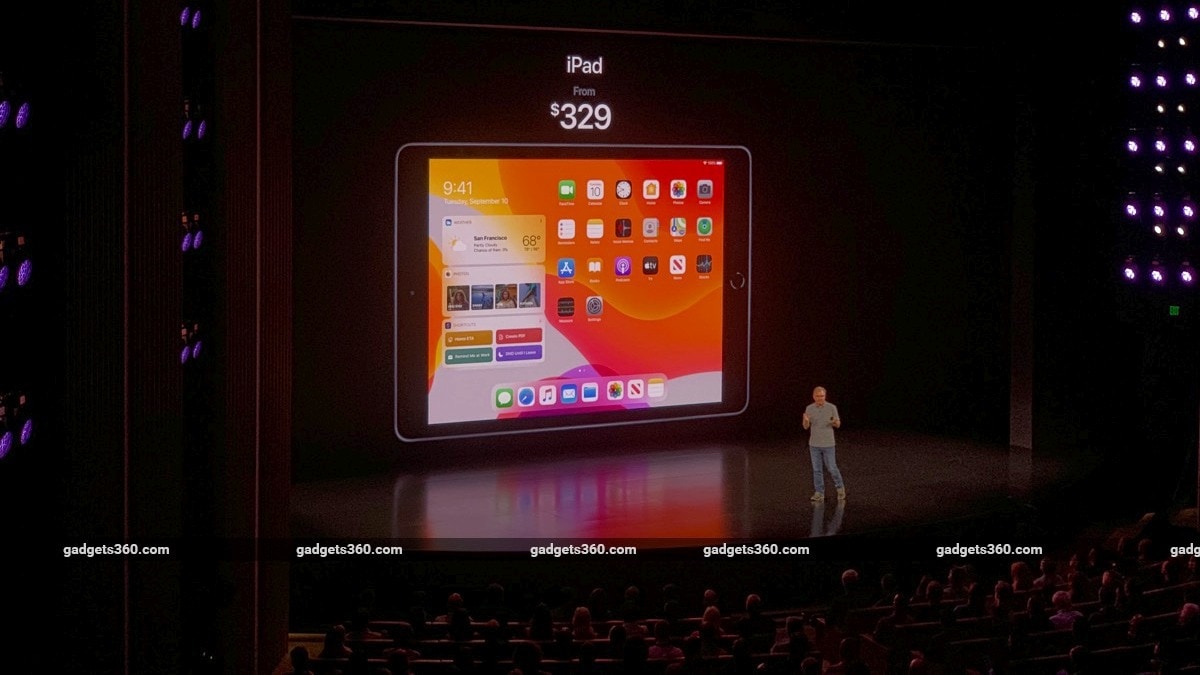 iPad (10.2-Inch) Unveiled at iPhone 11 Launch Event: Price in India, Specifications