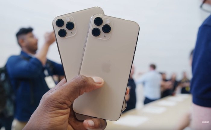iphone 11 Pro and Pro Max