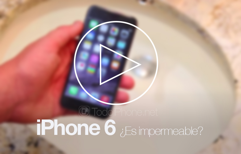 iPhone 6 Apakah ini tahan air? Tes video menunjukkan kepada kita 2