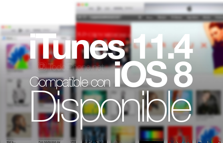 iTunes 11.4, kompatibel med iOS 8 är nu tillgänglig