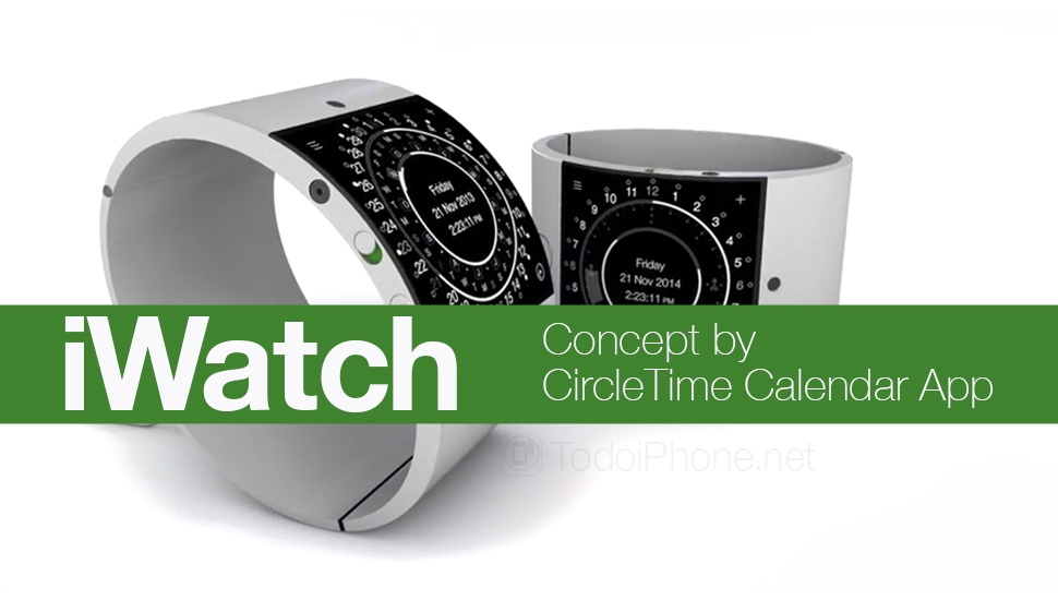 iWatch: Konsep yang dibuat oleh pengembang aplikasi Circle Time 2