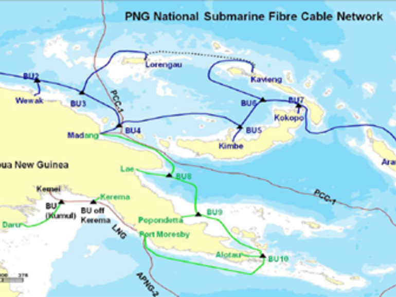 PNG menggunakan Huawei untuk kabel bawah laut: Laporkan