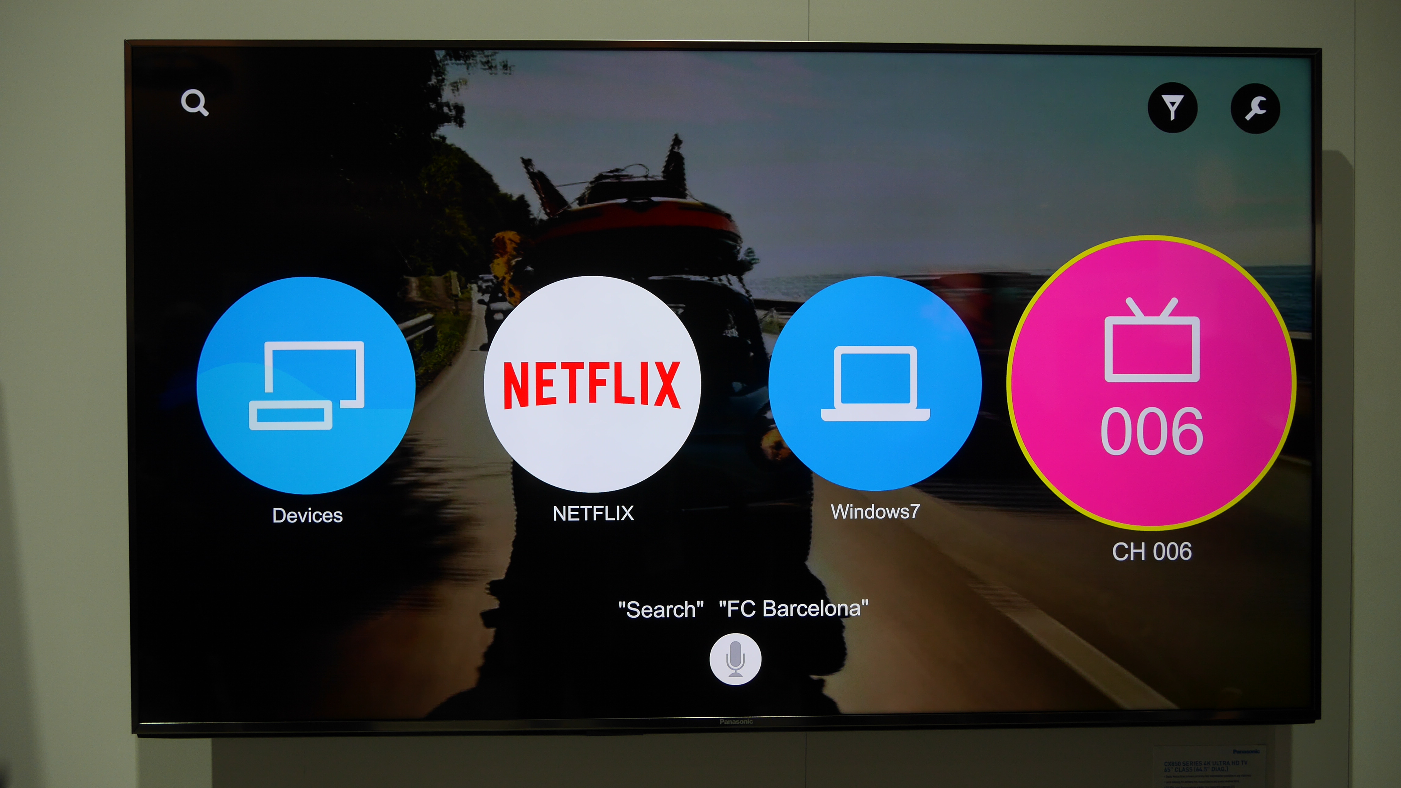 Ulasan Panasonic Firefox OS Smart TV - tampilan pertama