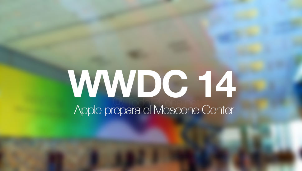 Apple mempersiapkan Moscone West Center untuk WWDC 14 2