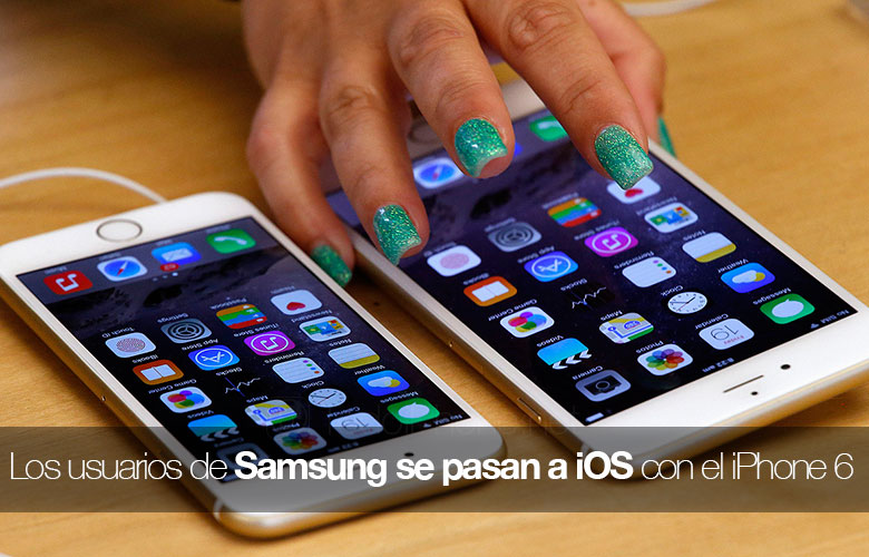 Sự xuất hiện của iPhone 6 làm cho người dùng Samsung bán smartphones 2