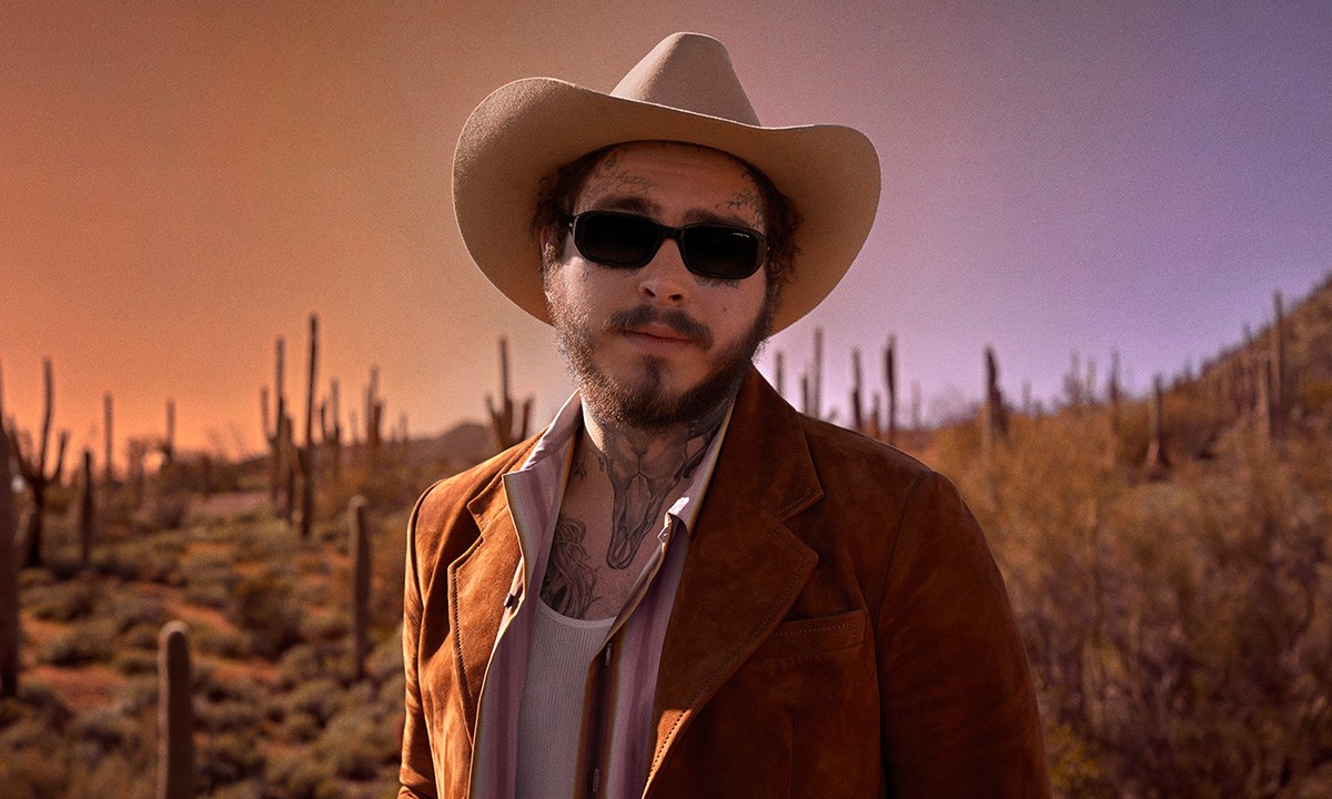 Post Malone, el desierto surrealista trae vibraciones a su colaboración Arnette 1