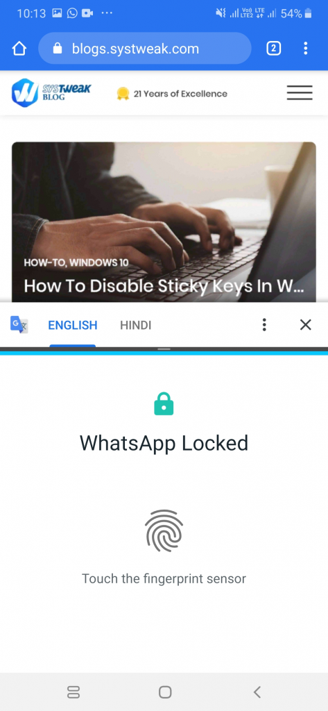 WhatsApp заблокирован