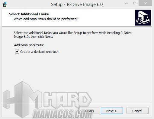Cara membuat gambar hard drive dengan R-Drive Image 1