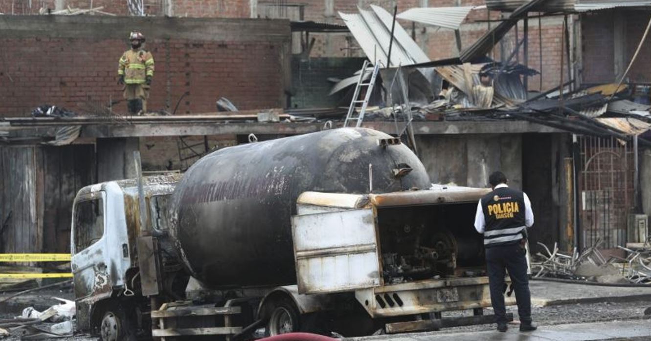 Venezolano murió en explosión de camión con gas en Perú – Notitarde