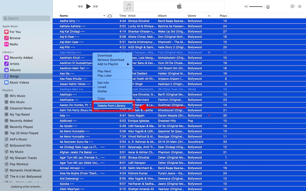 Cara Menghapus Anda Apple Perpustakaan Musik di iPhone, iPad, macOS, Android, dan Windows 5