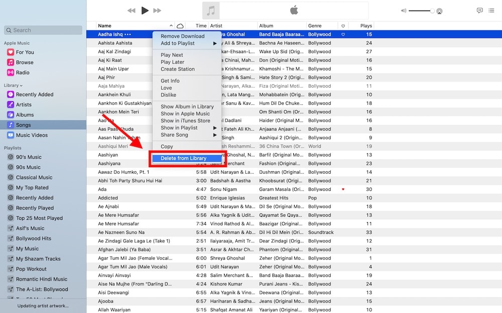 Cara Menghapus Anda Apple Perpustakaan Musik di iPhone, iPad, macOS, Android, dan Windows 4