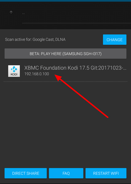 La forma más fácil de transmitir Kodi en Chromecast con Android 10 "width =" 426 "height =" 600