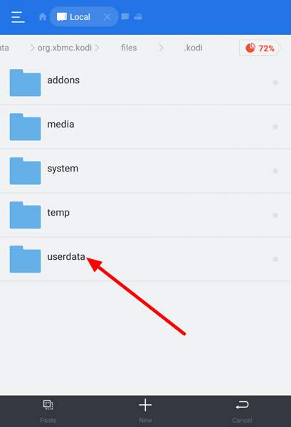 La forma más fácil de transmitir Kodi en Chromecast con Android 7"ancho =" 409 "altura =" 600