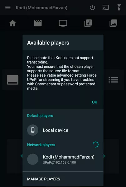 Cara termudah untuk Melakukan Streaming Kodi di Chromecast menggunakan Android 19