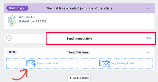 Pilih waktu untuk mengirim email dan membuat email