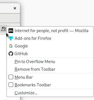Các tiện ích mở rộng Firefox tốt nhất Hoàn tác tab Đóng