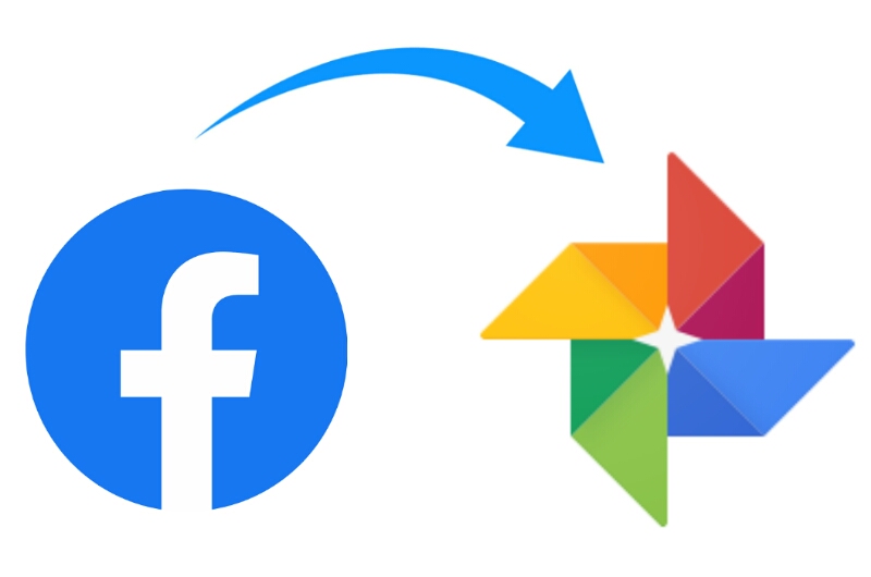 Facebook transfer images to Google Photos