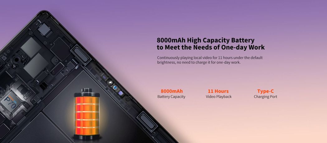 Flash price: Teclast T30 - Tablet with MediaTek Helio P70 and 8000 mAh