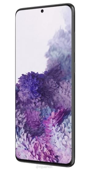 Samsung Galaxy S20 menunjukkan dirinya dalam gambar baru