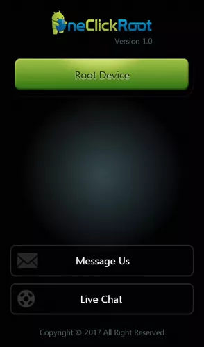 Root Android tanpa PC menggunakan One Click Root