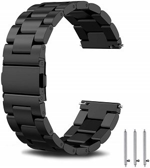 Best Huawei Watch dan Huawei Watch 2 Watch Bands: TOROTOP Replacement Stainless Steel Band