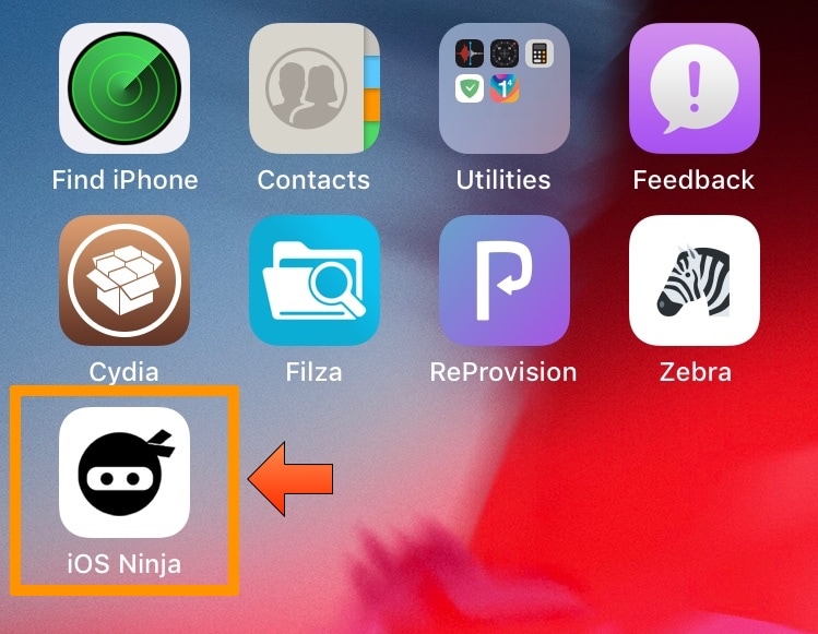 Hur man använder iOS Ninja för att installera jailbreak har aldrig gjorts utan en dator 9