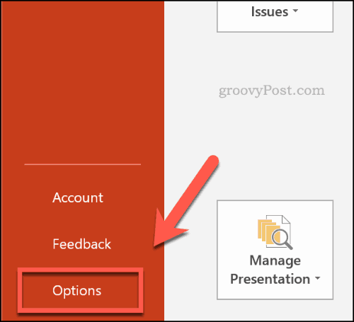 Botón de opción de PowerPoint
