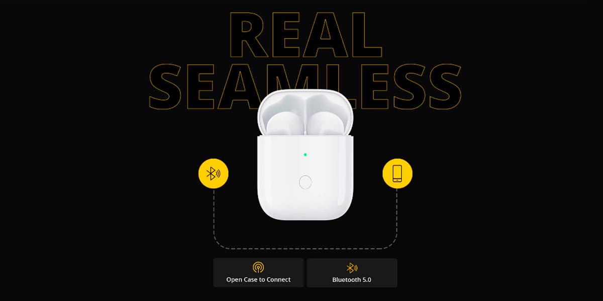 Realme Buds Air True Wireless headphone "width =" 1200 "height =" 600