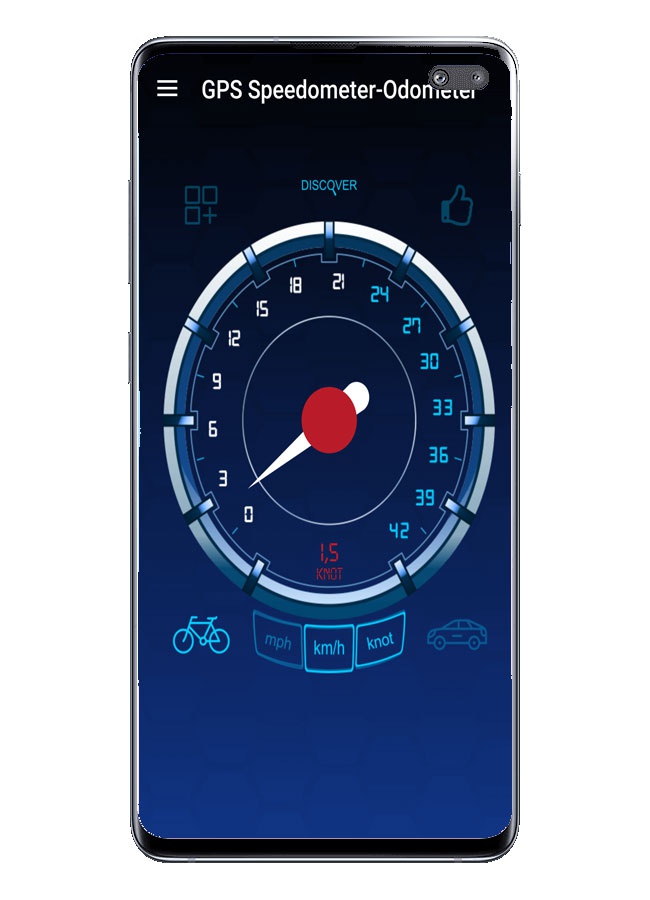 Penggunaan Odometer: GPS Speedometer