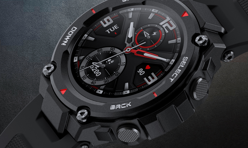Anda sekarang dapat membeli dari Amazfit T-Rex baru dari Spanyol, jam tangan pintar terberat di pasar