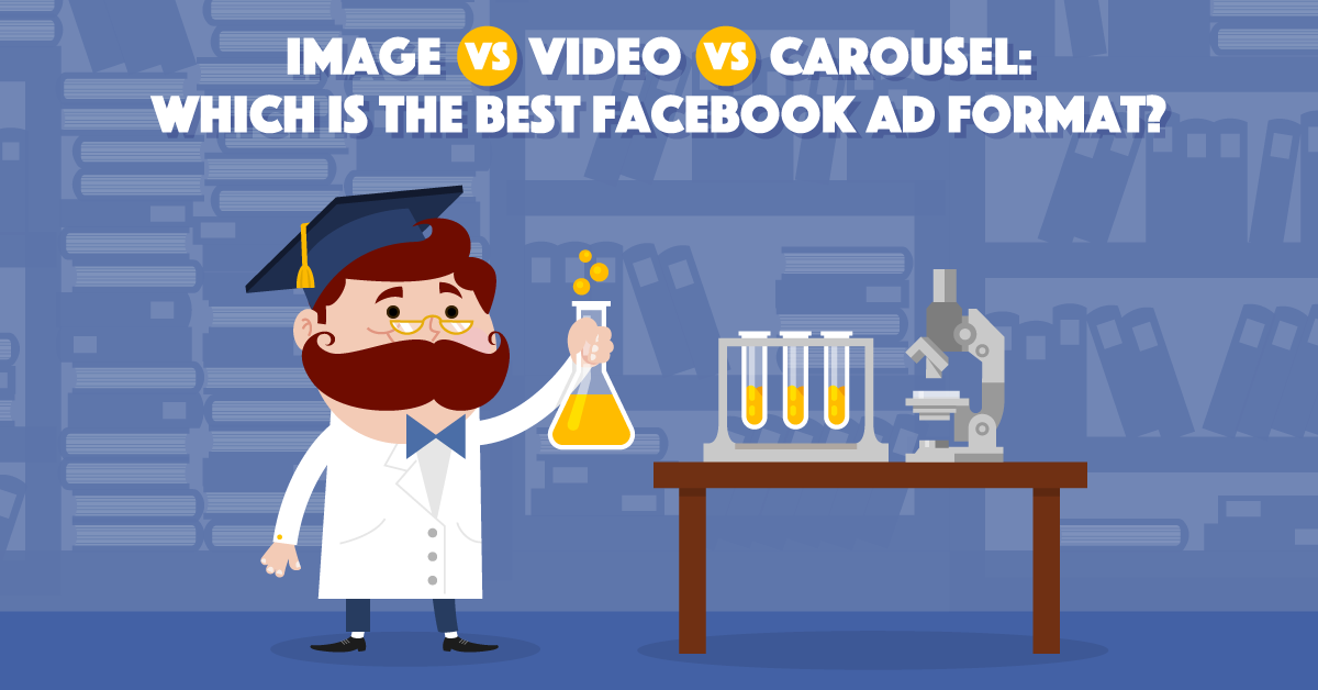 Gambar vs. Video vs. Korsel: Mana yang Terbaik Facebook Format Iklan? (Eksperimen $ 1.000)