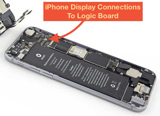 Kết nối màn hình iPhone với bảng logic